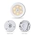 Mopos 5 Pack Wireless Motion Sensor Exquisit Night Light for Stairways,Hallway,Closet,Kitchen,Washroom (Warm Yellowish)
