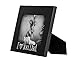 Americanflat I Love Dad Picture Frame, Glass Front - Color: Black - Fits Photos 4x6 - Easel Back for Tabletop Display