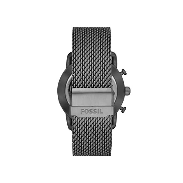fossil q men's commuter stainless steel