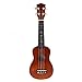Coocheer Cheap Soprano Ukulele 21 Inch Small Guitar Ukulele Nylon String Natural Wood Ukulele for Kids and Beginners