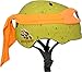 Bell Teenage Mutant Ninja Turtle Youth Michelangelo Helmet, Orange