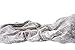 CHL CHRISTIES HOME LIVING Top Listing ! Super Luxury Faux Fur Blanket Cozy Fuzzy Waivy Throw, Grey