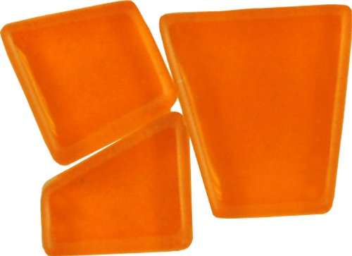 Mosaic Mercantile Crafter's Solid Tile, 1-Pound, Orange