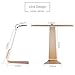 CTLpower LED Table Lamp, Eye-caring Desk lamp, Dimmable LED Light, Rechargeable Table Lamp with USB Charging Port, Ultra Compact Design with 3 Brightness Levels of Reading Study Lamp Light (Gold)