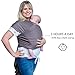 Baby Wrap Carrier | Infant Carrier | Newborn Baby Sling | Baby Shower Gift | All-in-1 Babywearing | from Newborn up to 35lbs