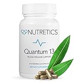 Best High Blood Pressure Supplement Capsules to Lower BP/Hypertension Naturally w Herbs, Vitamins - Hawthorn Berry, Garlic, Nutrients for Heart Health, Cardiovascular System - Quantum 13-60 Count