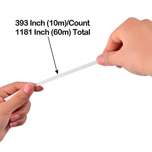 Magicdo Correction Tape Visible White Out Tape Dispenser with Cap Tear Resistant Correction Set for Office and School, 6 Pack- 2358 Inches Total - Thumbnail 5