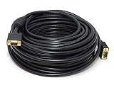 Monoprice 103573 75-Feet Super VGA Male to Male CL2 Rated Video Cable with Ferrites
