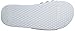 adidas Men's Adissage 2.0 Slides Sandal, White/Black/White, 5