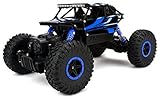 Velocity Toys Rock Crawler Remote Control RC High Performance Truck 2.4 GHz Control System 4WD All-Weather 1:18 Size RTR (Colors May Vary)