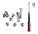iRepair Mac 6445624 Bottom Case Repair Replacement Screws and Screwdrivers for Air 11 & 13-Inch MacBook (Set of 10)