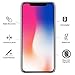 iPhone X Screen Protector Glass, VPR Premium 9H Hardness 2.5D Tempered Glass with [Highly Responsive] [No-Bubble Installation] for Apple iPhone X / iPhone 10 [Case Friendly] - [3 PACK] (3Pack)