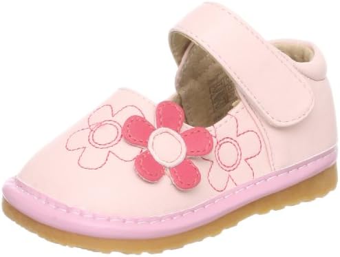 Little Blue Lamb Baby Squeaky Shoes, Girls, Removable Squeaker, Mini Gift Card