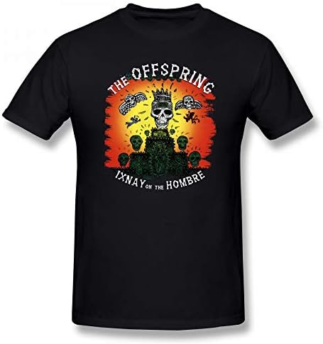 The Offspring Ixnay On The Hombre Cotton Youth Mans Unique T Shirt Tees Short Sleeves Black