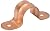 Pipe Strap Copper 3/8 In