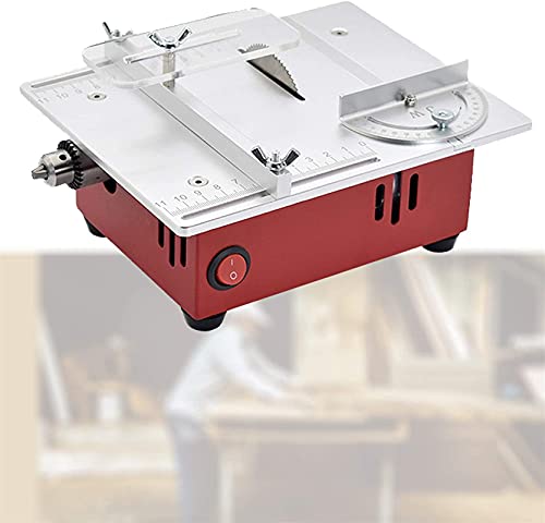 Tragbare Tischkreissäge , Desktop-Mini-Tischsäge, elektrische Schneidemaschine Poliermaschine, sieben-Gang-Anpassung…