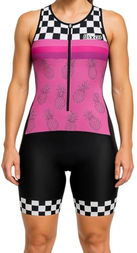 WIXEN Women's Triathlon Suit Sleeveless Tri Suit