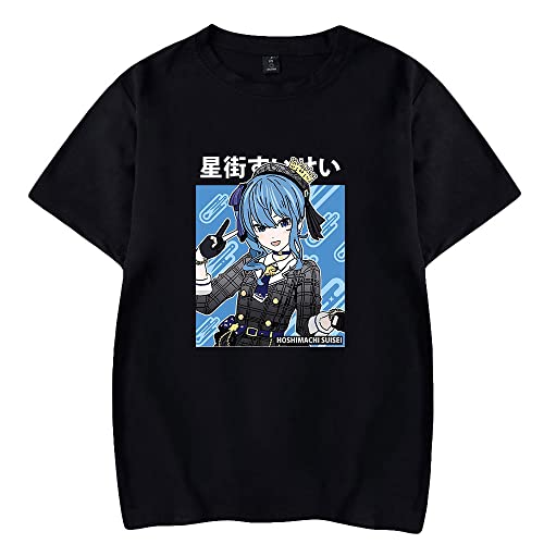 YUYEADZ Hoshimachi Suisei T-Shirt Women Men