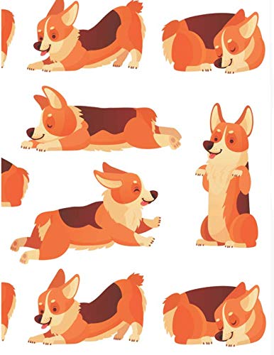 Giant Corgi Sketchbook: Huge Corgi Sketchbook with 500 Blank Pages for Drawing, Doodling, Sketching - Massive Extra Large Art Sketch Book without ... Kids Girls Boys Teens Men Women (8.5 x 11)