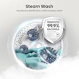 Hisense 3S Series WD3S8043BW3 Wifi Washer Dryer 8kg/5kg 1400 rpm White view 9