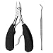 icemoon Toenail Clipper Set Stainless Steel Ingrown Toenail Clipper for Thick and Hard Nails