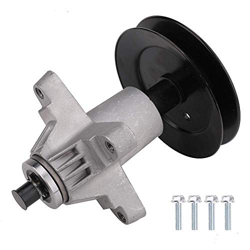 KanSmart Spindle Assembly 285-859 w/Screws for MTD Cub Cadet Troy-Bilt 618-04608A 918-0671 918-04608A 618-0671 618-0671B 618-0671D 918-04608A - 54" Decks Lawn Tractor