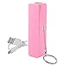 Power Bank Key Chain Smart Phone External Battery (Pink)