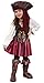 Fun World Baby Girls Toddler High Seas Buccaneer Costume, Maroon, Small US