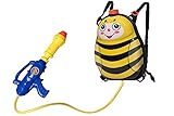 Water Gun Backpack Bumble Bee Super Soaker For Kids Toys - Summer Fun Outdoor Water Toy For Children Beach Pool Backyard Water Blaster (Toy)