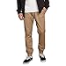 Volcom Men's Frickin Modern Fit Tap Jogger Chino Pant, Khaki, Small