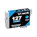 Uniwork Remanufactured Ink Cartridge Replacement for Epson 127 T127 use for Workforce 545 845 645 WF-3540 WF-3520 WF-7010 WF-7510 WF-7520 NX530 NX625 Printer (2 Black 1 Cyan 1 Magenta 1 Yellow)