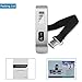 WECOME Luggage Scale 110lb Electronic Balance Digital Postal Luggage Hanging Scale with Rubber Paint Handle