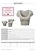 Basic Solid Scoop Neck Slim Fit Short Sleeves Crop Tops White S