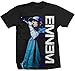 Eminem Men's On The Mic T-Shirt Black XL