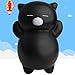 Outee 5.3 Inch Jumbo Cat Squishies Slow Rising Toys Cat Kawaii Squishies Soft Slow Rising Squeeze Toys, Black