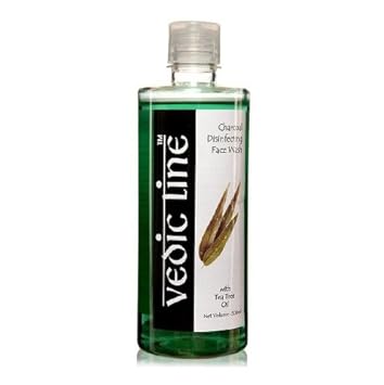 vedic line charcoal face wash
