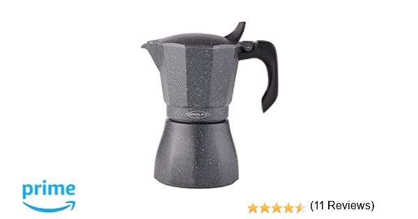 Cafetera Italiana Inducción Stilla para Todo tipo de Cocinas 4 Tazas Oroley  Fiambreras Hogar y cocina