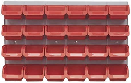Sealey Tps130 Bin And Panel Combination 24 Bins - Red - Image 3