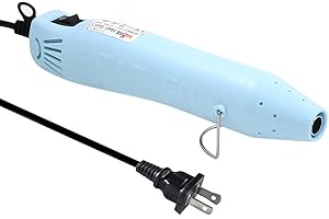 mofa Resin Heat gun,6.6ft Cable 300W Hot Air Gun for Crafting,Acrylic Paint Dryer Multi-Purpose Electric Heating Nozzle (Light Blue)