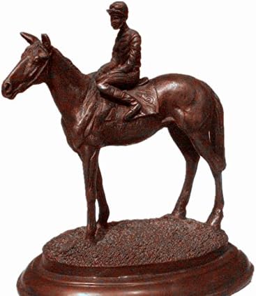 Toperkin Male Figure Hand-made Scupture Knight Home Decoration Brass Statue TPE-919