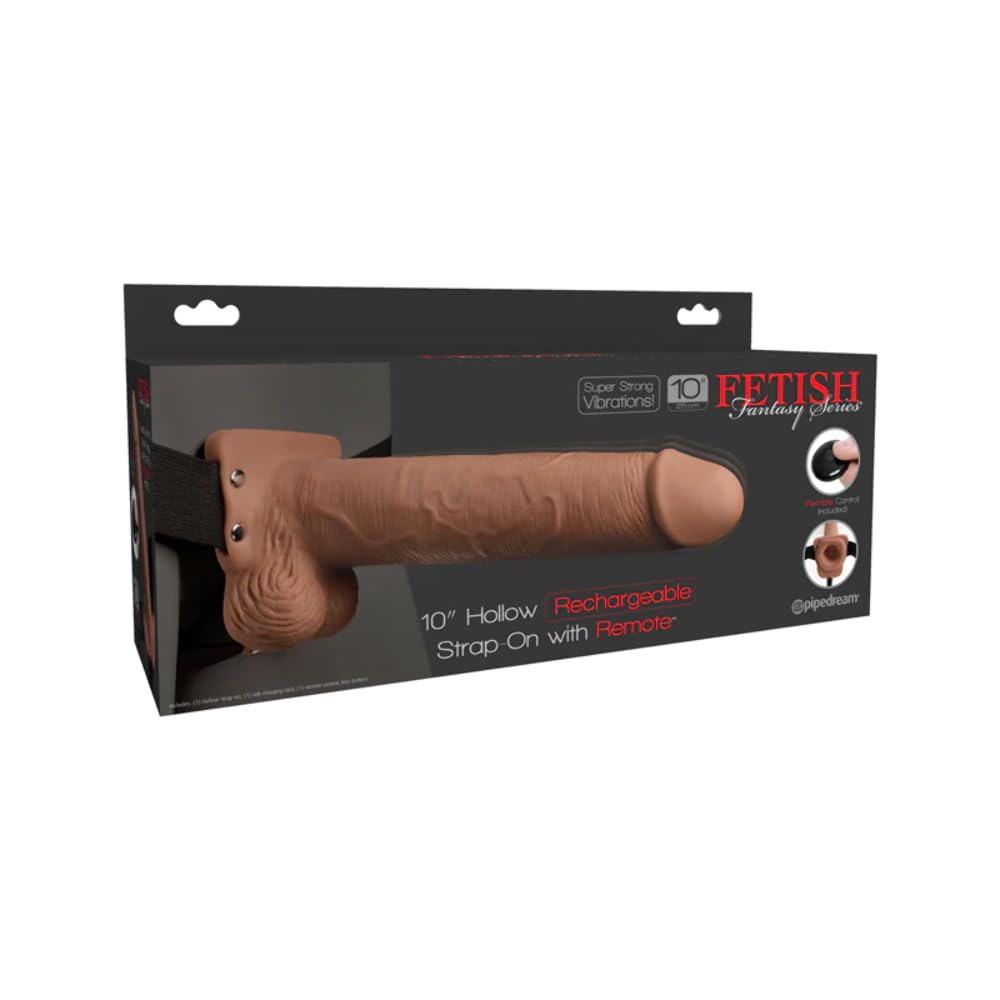 Fetish Fantasy Series Strap On Penis Sheath with Vibration-05452520000 Skin Color Light One Size