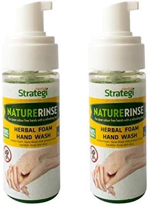 NatureDrop Foam Hand Wash – Khanewala Clean | Powered by Herbal Actives - 150ml (Pack of 2)