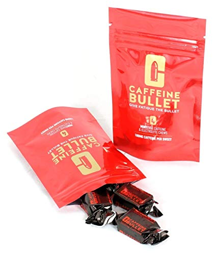 image for Caffeine Bullet 40 Mint Chews - Exceeds Energy Chews, Caffeine Pills a