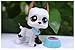 LPSOLD LPS Great Dane 577 White and Brown Different Eyes Dog Puppy with Accessories Action Cartoon Figure Collection Boy Girl Kid Gift