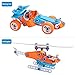 PBOX -132Pcs, 5-in-1 Model Building Blocks Set, DIY Creative Stacking Toys, Stem Learning Models Transform Car Airplane Building Kits, Educational Construction Engineering Toy 5+ Year Boys&Girls