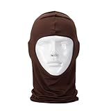 ULTRA THIN Lycra SKI BIKE Bicycle FACE MASK Sports FOOTBALL HELMET - BALACLAVA(Coffee)