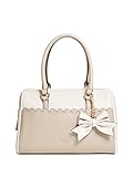 GUESS Factory Women's Julia Ruth Scalloped Color-Block Box Satchel