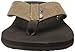 cobian Men's Floater Flip Flop, Mocha, 11 M US