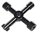 ARTESIA TOOL COMPANY: 4 Way Zinc Alloy Key Wrench