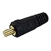RIVERWELD TIG Welding Cable Panel Connector Plug DKJ35-50 315Amp with Black Color Dinse-Style Quick Fitting